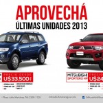 Aproveche de las últimas unidades año 2013 en Excel Automotriz