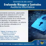 Seminario Auditoría informática: evaluando riesgos y controles