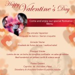 Cena romántica en Pelican Eyes este 14 de febrero