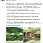 Parque Marítimo El Coco: Pague 1 noche y reciba la segunda noche gratis