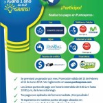 Pague todo en Puntoxpress y gane 1 año de luz gratis