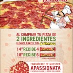 Dulce febrero con Valenti's Pizza