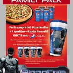 Obten tu vaso Pepsi gratis con el Family Pack de Pizza Hut