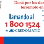 Doná por los damnificados del terremoto de Nicaragua