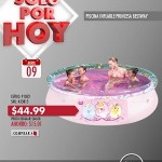 EN SIMAN SOLO POR HOY PISCINA INFLABLE PRINCESA