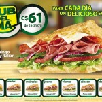 SUB DEL DÍA A TAN SOLO C$61.00