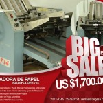PLEGADORA DE PAPEL BAUMFOLDER 714