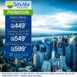 SchuVar Tours: Promoción para viajar a Estados Unidos