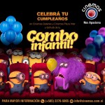 Cinemas - Combos Infantiles Celebrando tus Cumpleaños