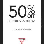 Black Sale de Guess: 50% de descuento en toda la tienda